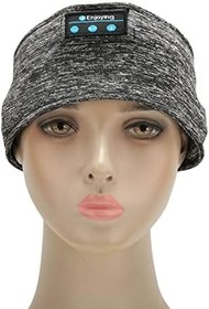 Resim KIMISS Kablosuz Uyku Kulaklıkları, İnce HD Stereo Hoparlörler Bluetooth 3001 Ekran Uyku Egzersizi Için Ultra Lcd Spor Bandı 