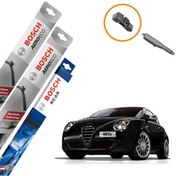 Resim Alfa Romeo Mito Muz Silecek Ön Arka Bosch Aeroeco 2009-2017 