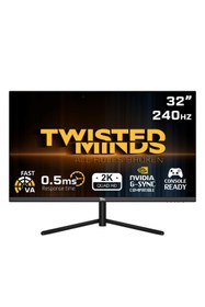 Resim Twisted Minds 32\" TM32QHD240VA QHD 2K 240HZ 0,5MS HDMI DP HDR10 GAMING MONİTÖR 
