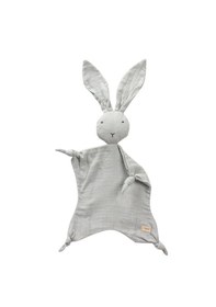 Resim Bebekevi %100 Pamuk Oeko-tex Sertifikalı Müslin Tavşan Uyku Arkadaşı Bebek Uyku Arkadaşı Yeşil Uyku Arkadaşı 