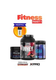 Resim Xpro Nutrition Fitness Paketi 1 - Whey Protein Çikolata -creatine-bcaa Karpuz 