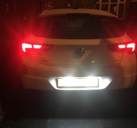 Resim Opel Astra K LED Plaka Aydınlatma Seti T10 FEMEX Premium 