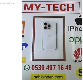Resim Apple iPhone 15 Pro İkinci El YD | 256 GB | Beyaz 