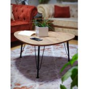 Resim Wood İdea 90 x 90 cm Atlantik Çam Orta Sehpa 