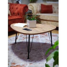 Resim Wood İdea 90 x 90 cm Atlantik Çam Orta Sehpa 