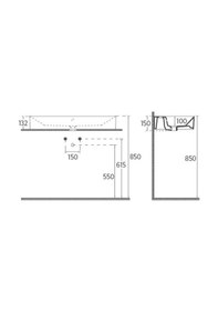 Resim Isvea Sistemaz Lavabo 50 CM 