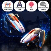 Resim Polham Profesyonel Mobil Oyun Tetikleyici | Hızlı Ateş, Nişan Almak İçin Tetik, Tüm Telefonlara Uyum 