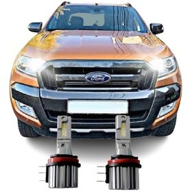 Resim Megamarket06 Ford Ranger H15 Led Uzun Far Ampulü Photon Ultımate 