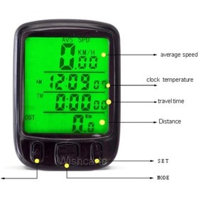 Resim Universal Bisiklet yol bilgisayarı 