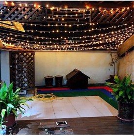 Resim Besthome1 50m Led Dize Işıklar, Noel Yeni Yıl Çelenk, Ev & Bahçe Dekor, Mavi, Dış Mekan Kullanımı, Cn Fiş Diğer 