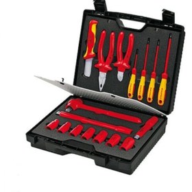 Resim KNIPEX 989911 KOMPAKT TAKIM ÇANTASI 17 PARÇALI 