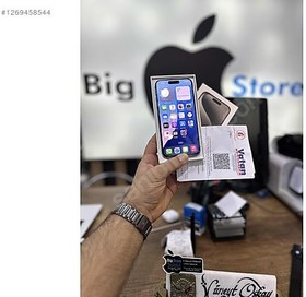 Resim Apple iPhone 15 Pro İkinci El TR | 256 GB | Natürel Titanyum 