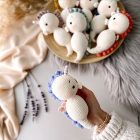 Resim Amigurumi Denizatı Oyuncak - Lila 