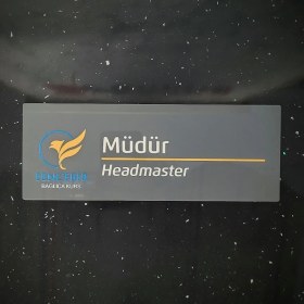 Resim Yönline Grey Logolu Kapı İsimlikleri Seti 