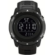 Resim Gaojunshop01 Siyah Renkli Dijital Spor Saati Parlak Sarı Multifonksiyonel Kadın Erkek İçin Kronometre Alarm Diğer 