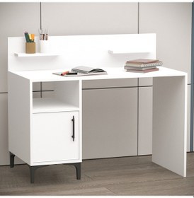 Resim Karmen Çalışma Masası - Beyaz Diğer 