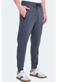 Resim Slazenger Onon In Erkek Fermuar Cepli Koyu Gri Eşofman Altı Koyu Gri 