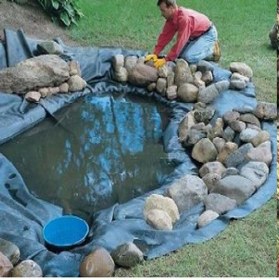 Resim Süs ve Tarımsal Sulama Havuzları İçin Hazır Epdm Membran 