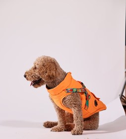 Resim Pawlook Design Göğüs Tasmalı Köpek Montu - Kırmızı / XS 