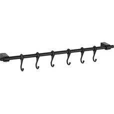 Resim SAS Metal 6 Kancalı Duvara Monte Mutfak / Banyo Askılık Ferforje 