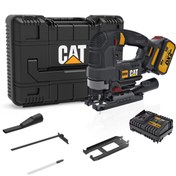 Resim Cat DX51 18Volt/4.0Ah Li-ion Tek Akülü Profesyonel Kömürsüz Dekupaj Testere 