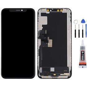 Resim Apple Uyumlu iPhone Xs Ekran Lcd Dokunmatik Tamir Seti Ve Yapıştırıcı Yanında Yedcom 