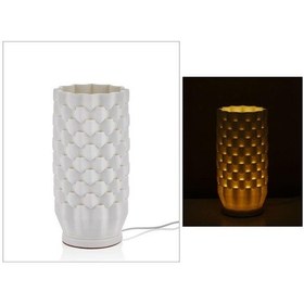 Resim Tyrıan Beyaz 3d Vazo 10x10x25 Cm Beyaz 