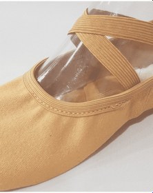 Resim Gymo Dancewear Super Stretch Bale Patiği Ten Bej 