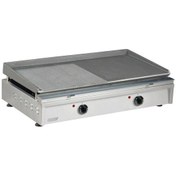 Resim Izg02.e11 Z5f Döküm Pleyt Izgara, 80 Cm, Elektrikli 