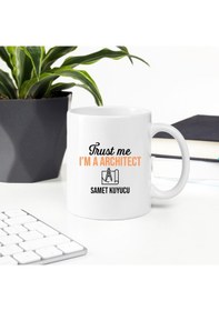 Resim Mimara Özel Tasarımlı Isimli Kupa Bardak 