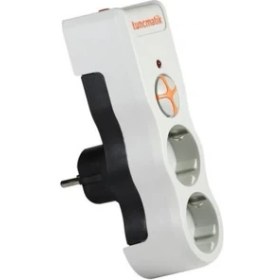 Resim Tunçmatik TSK5081 Powersurge2 Enerji Koruma Prizi 2li 525 Joule Siyah 