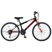 Resim Ümit Explorer 24 Jant V 21v Dağ Bisikleti Siyah Kırmızı Siyah 