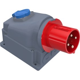 Resim Bemis Cee Norm 90° Eğik Pano Prizli Duvar Fiş (Pilotlu) 