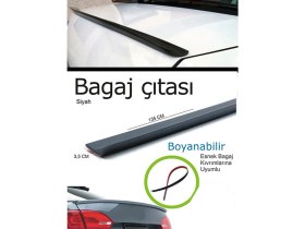 Resim Tiger Marketing Hyundai Santa Fe Uyumlu Bagaj Üstü Spoıler 3,6 cm - 135 cm 
