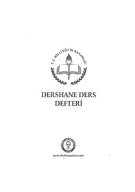 Resim Ders Defteri 6 Ders Yoklamasız Dershane Defteri Karton Kapak 