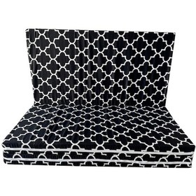 Resim Şark Köşesi Minderi Büyük Ölçü Katlanır Sünger Yatak 120x195x8 Cm-büyük Karaçatı-çift Kişilik Yatak Çok Renkli 