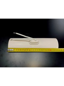 Resim Infrared Seramik Isıtıcı Rezistans Konkav 245X60MM 650W 230V Beyaz Renk Fsc Model 