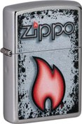 Resim Çakmak 49576 Flame Design Zippo