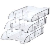 Resim Ops Evrak Rafı Hareketli 3 Lü Şeffaf RF 603 