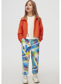 Resim Nk Kids 58529 Kız Çocuk Mavi Confetti Pantolon Mavi 