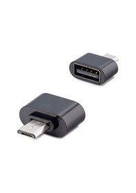 Resim Wozlo Micro USB to USB OTG Çevirici Dönüştürcü Siyah 