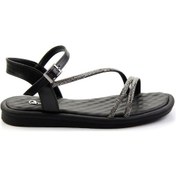 Resim Siyah Kadın Sandalet K05257011509 Siyah 