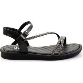 Resim Siyah Kadın Sandalet K05257011509 Siyah 