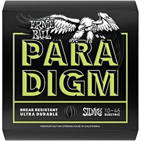 Resim Ernie Ball P02021 Paradigm Regular Slinky 10-46 Elektro Gitar Tel Seti 