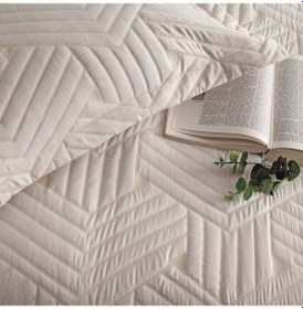 Resim Linens Vita Çift Kişilik Yatak Örtüsü Seti Beyaz 