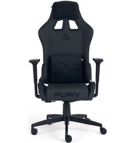 Resim Titanseat Fury Leather Sable Oyuncu Koltuğu Siyah 