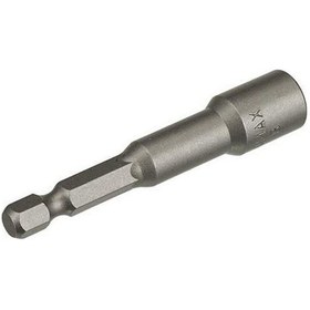 Resim 8mm X 65mm Lokma Bits Adaptör - Manyetik Somun Adaptörü 