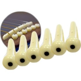 Resim Akustik Gitar Pimi 6 Lı Takım Siyah 