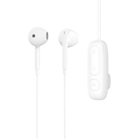 Resim Bix Klipsli Bluetooth 5.3 Tws Mikrofonlu Kulak Içi Yaka Kulaklık Beyaz 