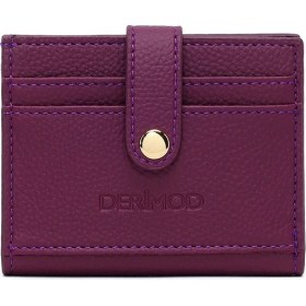 Resim Derimod Kadın Mor Kartlık 000A2D5105FT 